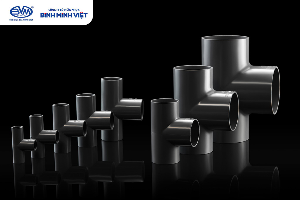 PVC-U Reducing Tee – Viet Sunrise Plastic JSC - Image 4