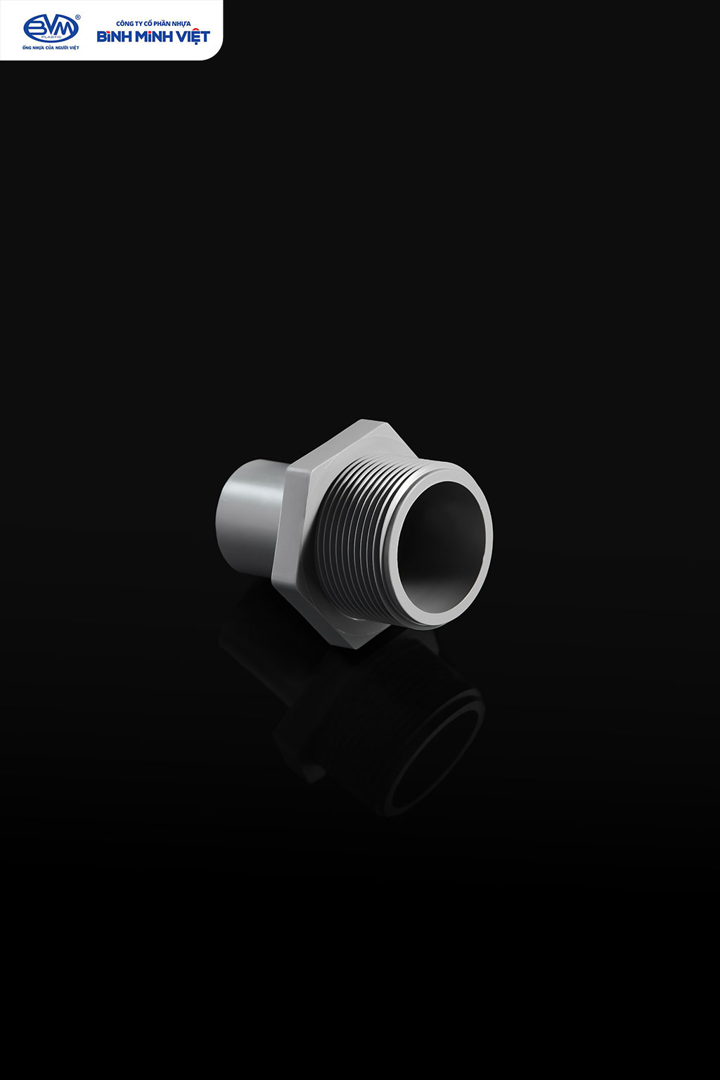 Male Threaded Reducer PVC-U - Viet Sunrise Plastic JSC - Image 2