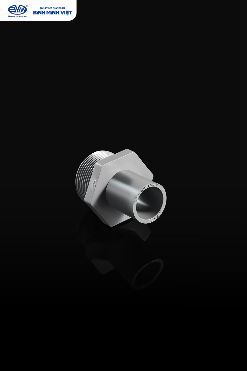 Male Threaded Reducer PVC-U - Viet Sunrise Plastic JSC - Image 3