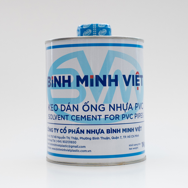 keo 1kg trc - Where to buy odorless PVC pipe adhesive that is genuine and reliable - Công ty cổ phần Nhựa Bình Minh Việt