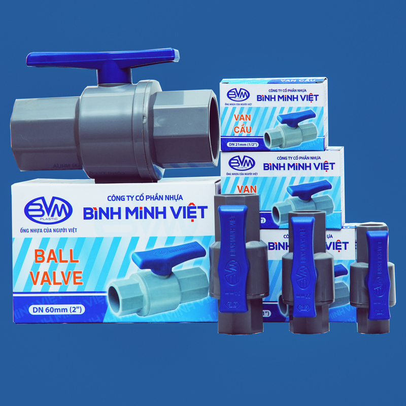 van pvc cate 3 - What is a PVC Globe Valve? Advantages and Applications in Daily Life - Công ty cổ phần Nhựa Bình Minh Việt