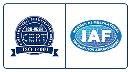 LOGO IAF 14001 - Nhựa Bình Minh Việt - Công ty cổ phần Nhựa Bình Minh Việt